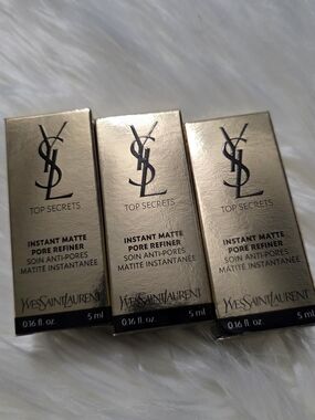 Yves Saint Laurent Instant Matte Pore Refiner 3 PACK NEW